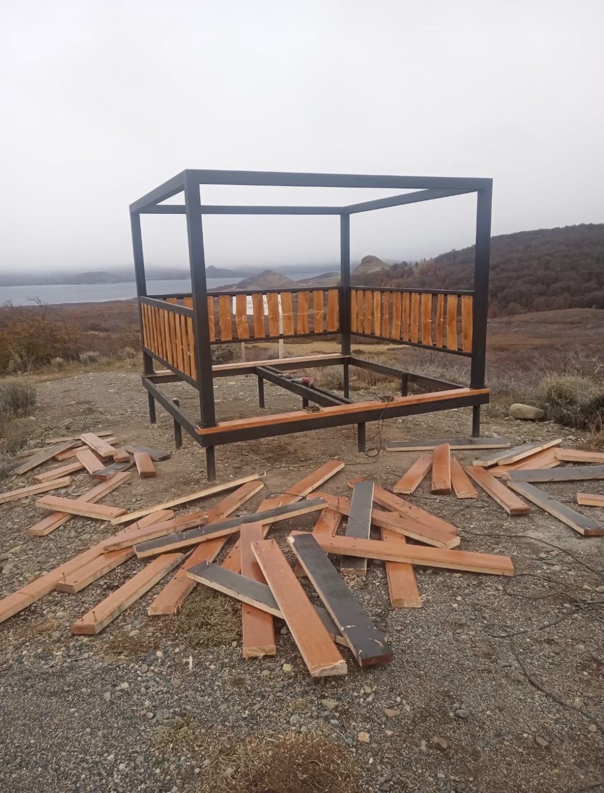 El desarme del mirador